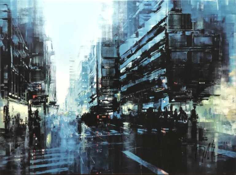 New York Wet Afternoon Pigmentdruck limitiert 100x75 cm 23_100 095